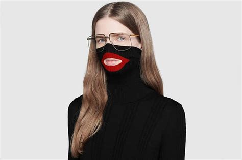 gucci balaclava mask sweater|Gucci black sweater.